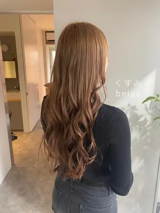 ロング カラー ヘアアレンジ ボブ /ニュアンス/ satomi🧸💖のヘアスタイル