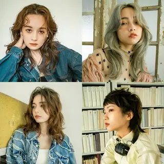 セミロング パーマ ヘアアレンジ 平川 友理/韓国ヘア💘のヘアスタイル