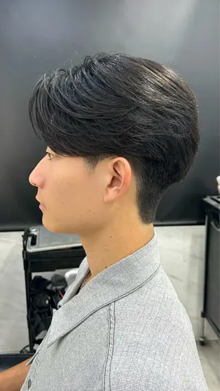 ショート パーマ メンズ メンズスタイリスト 前田雄輝のヘアスタイル