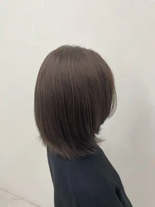 セミロング カラー 透明感カラー⭐️ Takumaのヘアスタイル