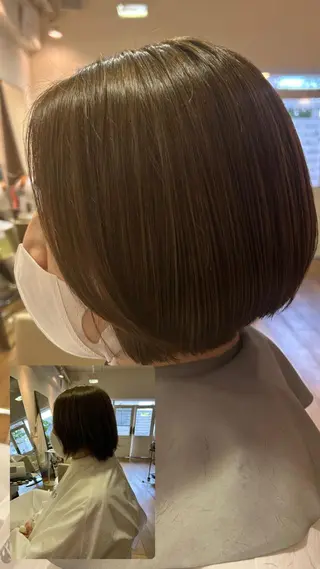ショート 松川 紀代のヘアスタイル