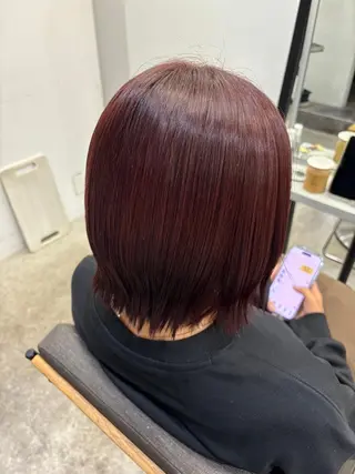 ショート ハイトーンカラー が絶対可愛い✨泰聖✨のヘアスタイル