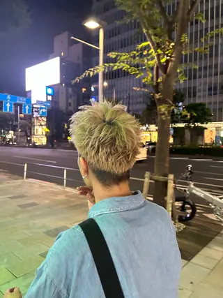 メンズ 透明感カラー/ Ⓜ️めぐみのヘアスタイル