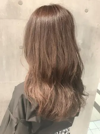 ミディアム カラー 田室 和幸 河原町のヘアスタイル