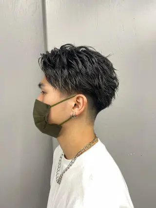 ショート カラー パーマ メンズ 🍃メンズヘア🍃 セヤシュウヘイのヘアスタイル