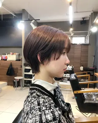 ショート カラー ヘアアレンジ メンズ特化✂️栗原 侑也のヘアスタイル