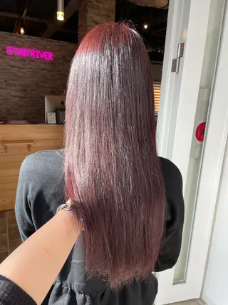 ロング カラー YUI/ ブリーチカラー🌷のヘアスタイル