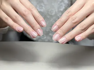 ショート 鄭 海平のネイルデザイン