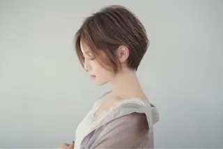 ショート パーマ 浅沼 ゆいのヘアスタイル