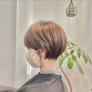 ショート 💎桑原勇志/ ショート/ハイトーンのヘアスタイル