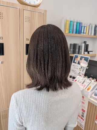 ミディアム カラー 田端みおと🐱 SoZoBridgeのヘアスタイル