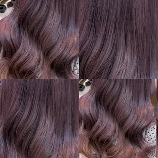 ロング カラー 👑髪質改善Wカラー 👑アユカのヘアスタイル