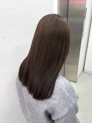 カラー 野内 柚那のヘアスタイル