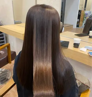 ロング カラー マンツーマン 美容師💚コウブチのヘアスタイル