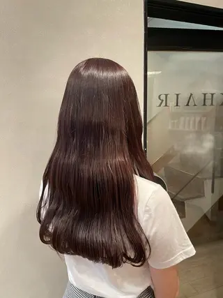 ロング カラー Rena/韓国 /ワンホンヘアのヘアスタイル