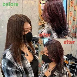 ロング カラー ヘアアレンジ 🍀Ryosuke 🍀のヘアスタイル