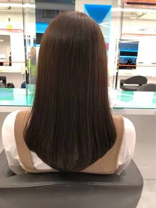 ミディアム カラー ヘアアレンジ mai🍑暖色カラー /レイヤー💖のヘアスタイル