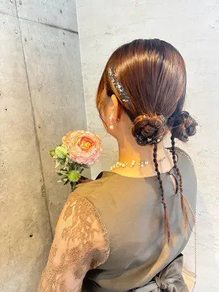 ロング ヘアアレンジ 美髪× ヘアセット✨Araiのヘアスタイル