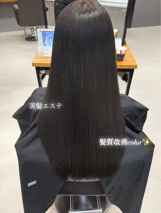 カラー 透明艶カラー☆ アレンジ🪽yuiのヘアスタイル