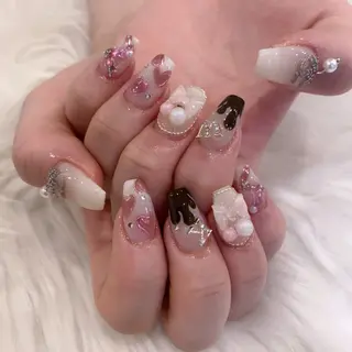 ネイル Tinaネイル 難波のネイルデザイン