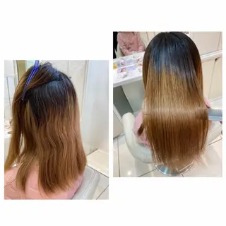 セミロング 🌈髪質改善/縮毛矯 正特化🌈鈴木一寿のヘアスタイル