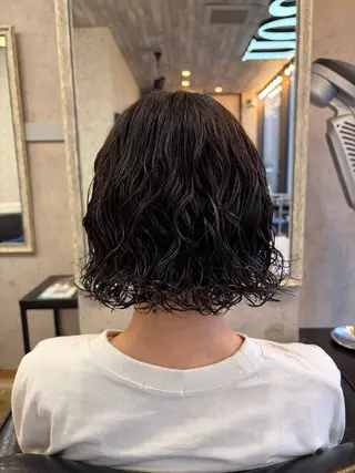 ミディアム パーマ 🌻柳谷 心渚🌻のヘアスタイル