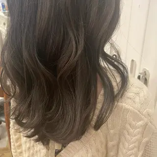 ロング カラー [siie] カキのヘアスタイル
