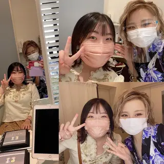 ショート カラー メンズ キッズ ✂︎ショート、ボブ、 レイヤー🩵YUMIのヘアスタイル