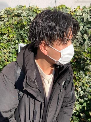 パーマ メンズ 佐藤 宰 OZ桑野店のヘアスタイル