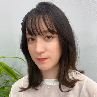 ミディアム Endearing 🌟銀座のヘアスタイル