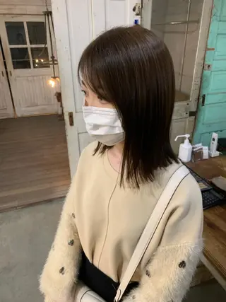 ミディアム カラー ヘアアレンジ メンズ キッズ 垢抜けカラー ヒロムのヘアスタイル