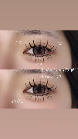 マツエク・マツパ eyelash🤍 RIMAのマツエク・マツパデザイン