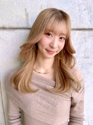 ロング 仙台I韓国レイヤー I髪質改善I伊藤拓海のヘアスタイル