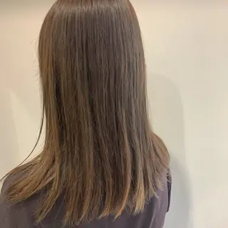 セミロング カラー 名駅🦢大人艶カラー 🪽カミヤアカネのヘアスタイル