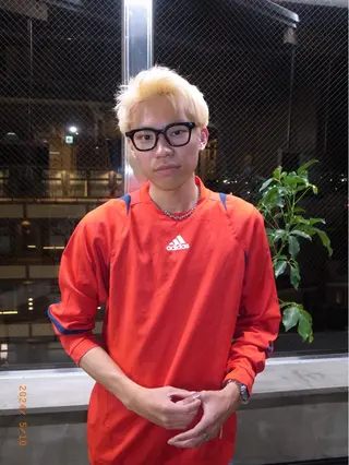 カラー メンズ 湯浅 美玖のヘアスタイル