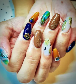 ネイル nailist cocoのネイルデザイン