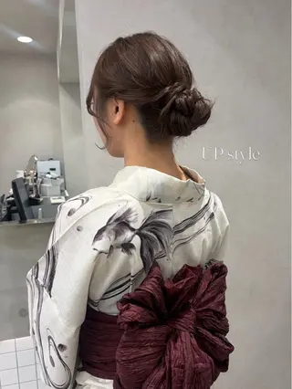 ヘアアレンジ monaヘアアレンジ 🎀/お呼ばれのヘアスタイル