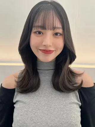 ミディアム カラー 💎透明感カラー特化 💎TAISEIのヘアスタイル