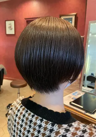 ショート 木村 美穂のヘアスタイル