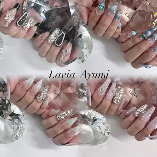 ネイル lavia🖤 ayumiのネイルデザイン