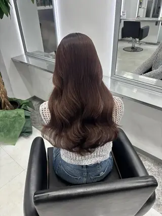 ロング カラー そら/心斎橋/韓国風 モデル募集中✨のヘアスタイル