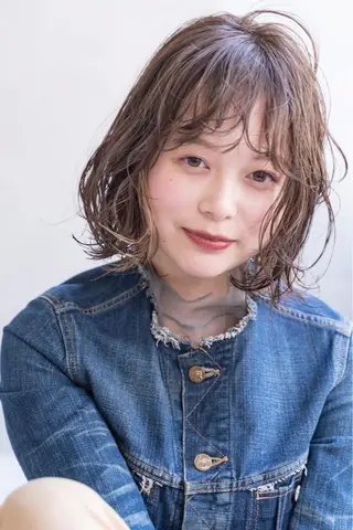ミディアム 大宮/山口 竣也のヘアスタイル