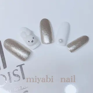 ネイル miyabi nail 桂川駅近くのネイルデザイン