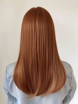 カラー 𝐀𝐑𝐈𝐒𝐀 🎀‎🤍銀座美容室のヘアスタイル