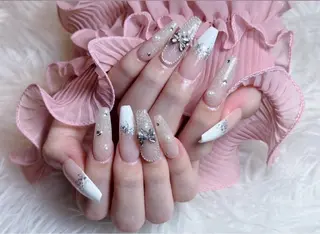ネイル H3 Nail Tsuki🦋💙のネイルデザイン