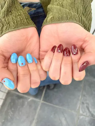 ネイル Nail ヌシん家 AKANEのネイルデザイン