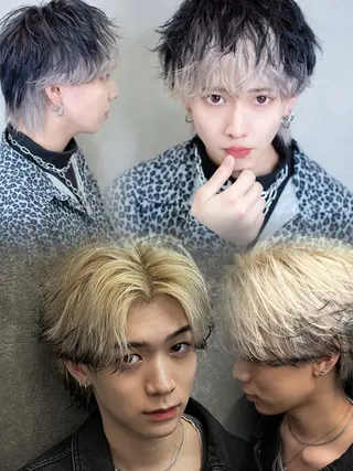 カラー パーマ メンズ 札幌メンズ指名 No. 1/光👑のヘアスタイル