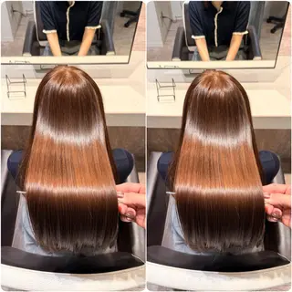 ロング カラー 🌹ULTOWA🌹 髪質改善/縮毛/店長のヘアスタイル