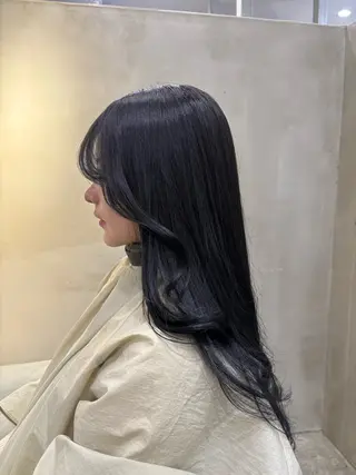 ロング カラー 中園康 /カラー/ブリーチのヘアスタイル