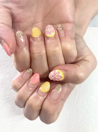 ネイル ☀️9:00受付可能 Rakuunのんのネイルデザイン